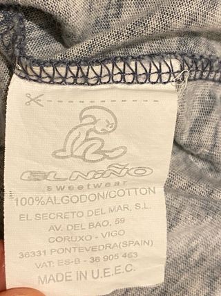 2 Camisetas marca Desigual y El Niño