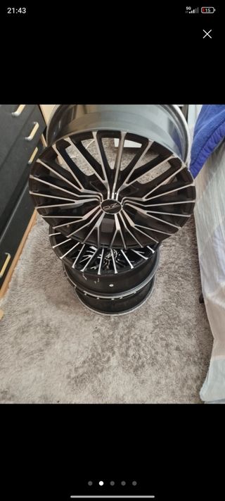 2 Llantas OZ 16 pulgadas 5×11

