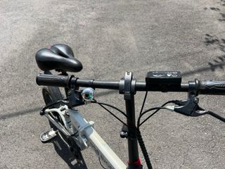Bicicleta Eléctrica Plegable Blanca