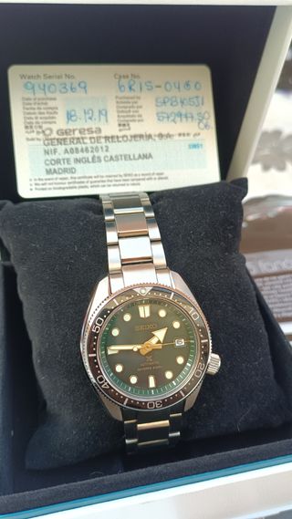 Seiko Prospex MM200 Dark Green Sunset