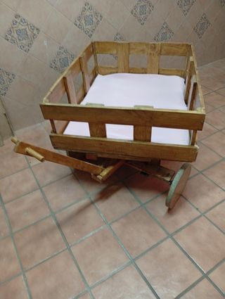 Carrito de madera