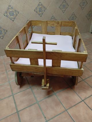 Carrito de madera