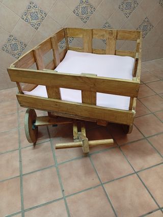Carrito de madera