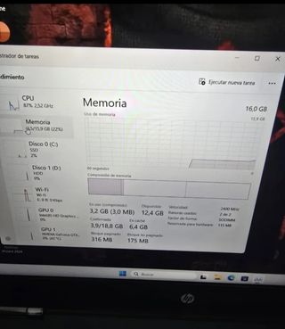 Ordenador Portátil HP Omen Negro ÚLTIMO PRECIO 