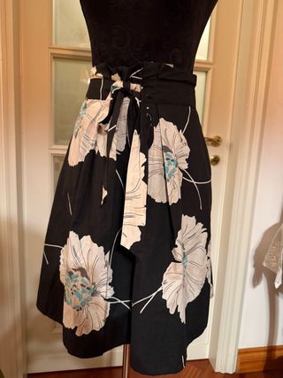 Gonna Celine scampanata cotone fantasia