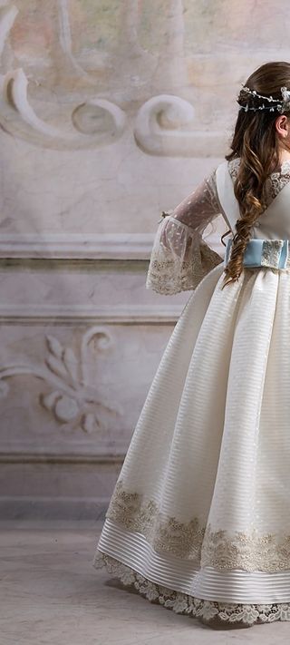 Vestido de Comunión Maria Picareta Blanco
