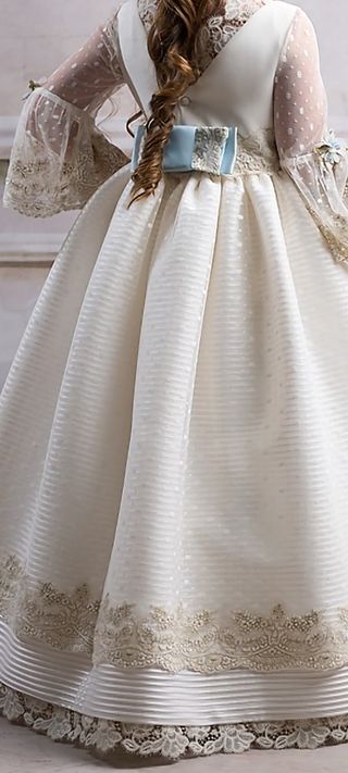Vestido de Comunión Maria Picareta Blanco