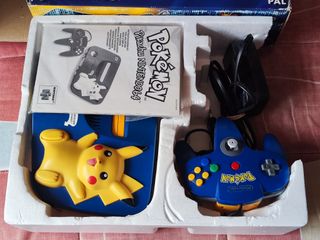 (Negociable) Nintendo 64 Edición Pikachu