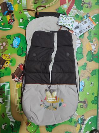Saco de invierno para bebé con búho