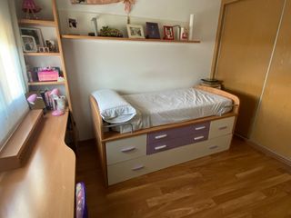 Cama Nido 90x190 Habitación juvenil 