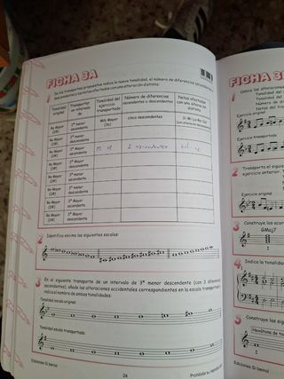 Teoría del Lenguaje Musical y Ejercicios