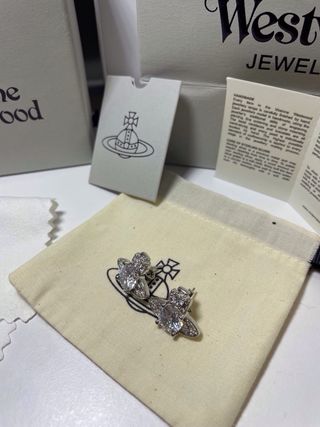 Pendientes Vivienne Westwood Plata