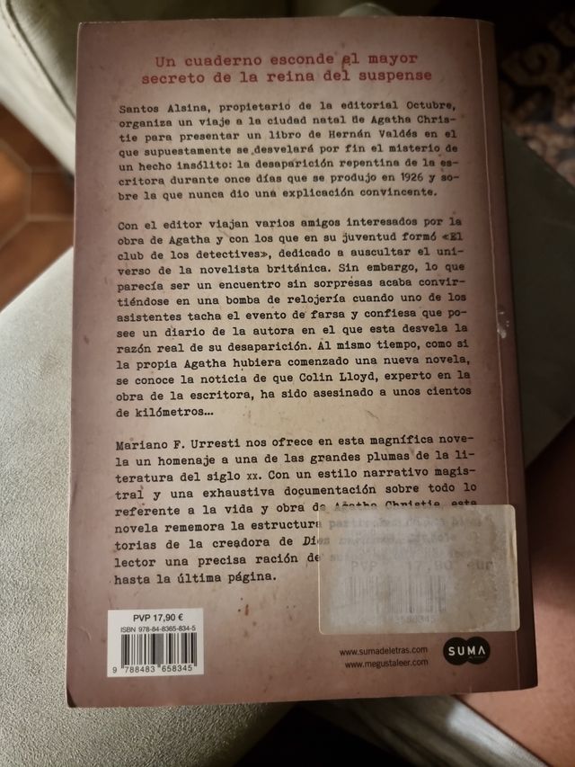 Agatha escribía con sangre