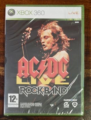 🇪🇦 AC/DC Live Rock Band Xbox 360 PRECINTADO