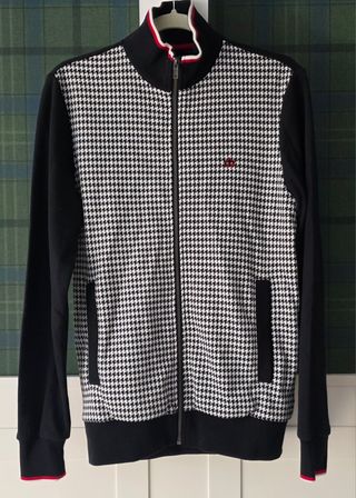 Merc Sudadera Cremallera Houndstooth Talla XS