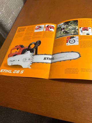 Folleto Publicidad Original Motosierra STIHL 08 S