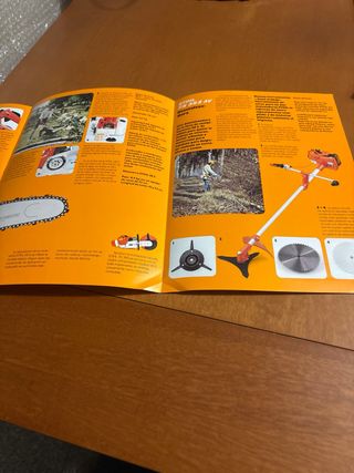 Folleto Publicidad Original Motosierra STIHL 08 S
