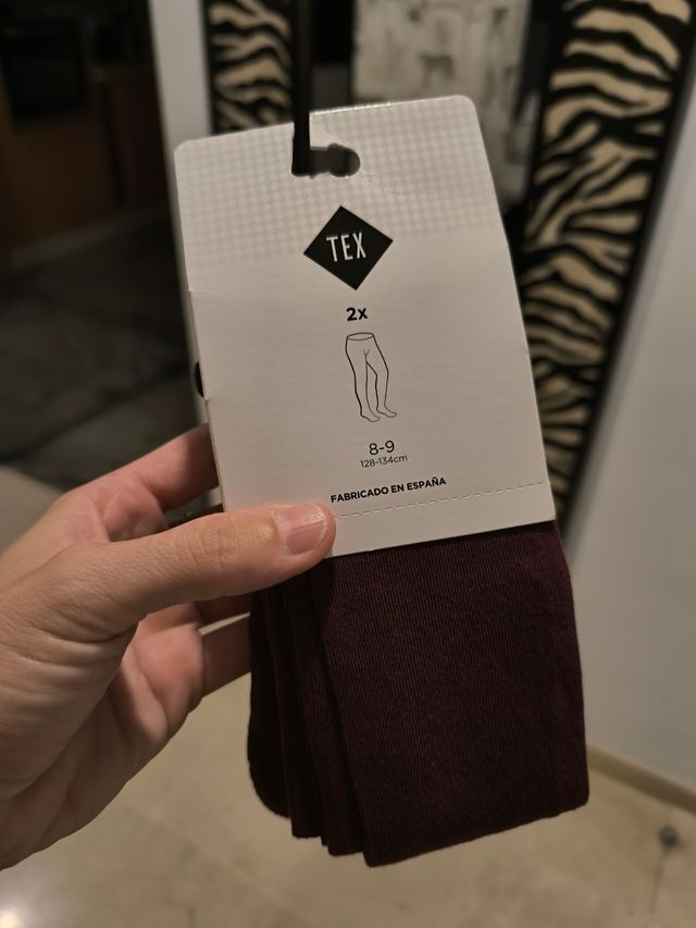 Leotardos niña talla 8-9