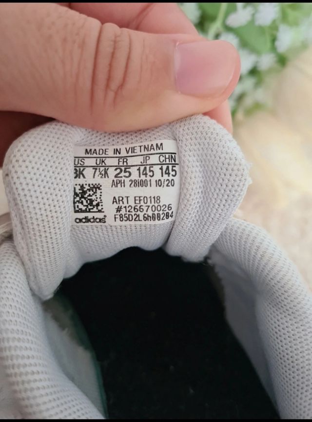 Scarpe Adidas Bambino Velcro Bianche