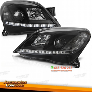 FAROS LUZ DIURNA ASTRA H,04-09 CRISTAL CLARO/NE