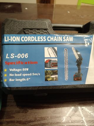 Motosega a Batteria Li-Ion LS-006