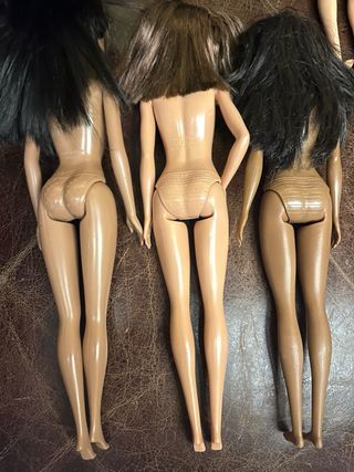 Lotto 5 Barbie e 1 Ken