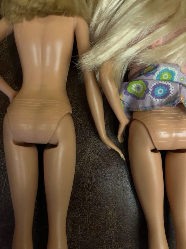 Lotto 5 Barbie e 1 Ken