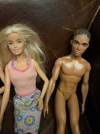 Lotto 5 Barbie e 1 Ken