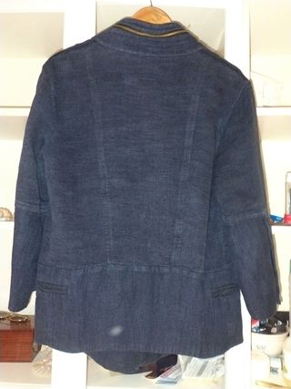 Chaqueta Zara Studio oversize azul