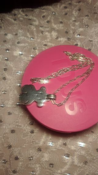 Collar Tous Plata Oso original