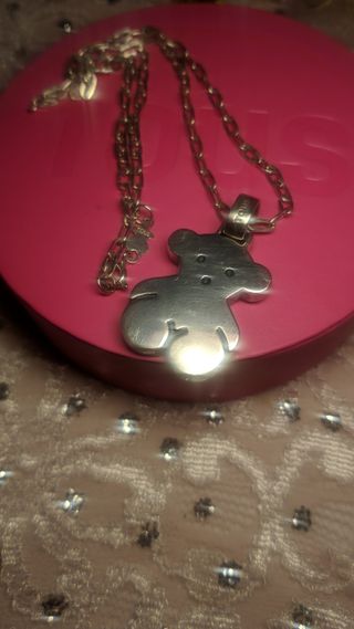 Collar Tous Plata Oso original