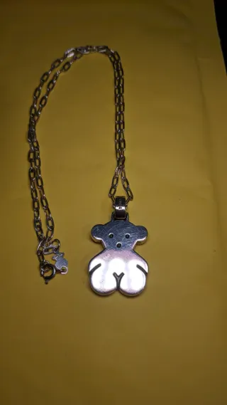 Collar Tous Plata Oso original