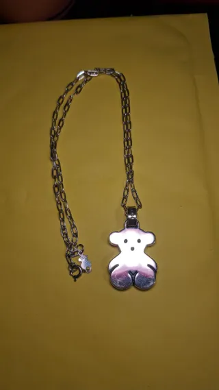 Collar Tous Plata Oso original