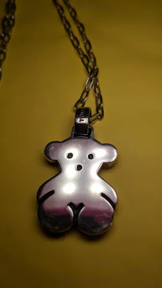 Collar Tous Plata Oso original