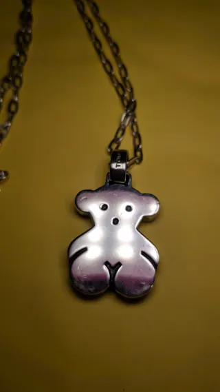 Collar Tous Plata Oso original