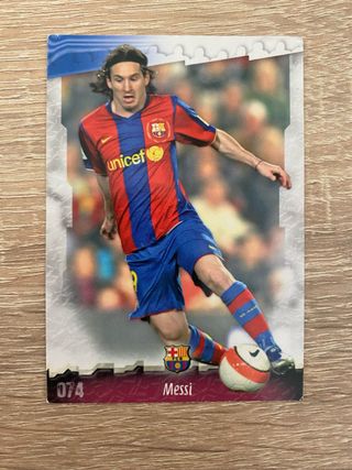Cromo Messi 2007/2008 FC Barcelona