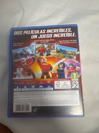 pack 3 juegos ps4 Lego los increíbles +2 