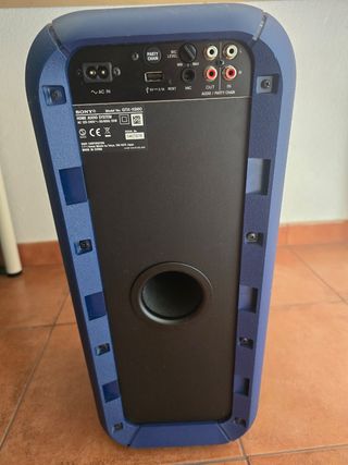 Altavoz  Sony GTK-XB60  Azul