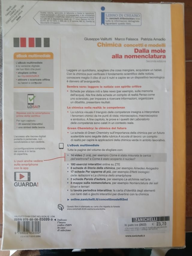 Chimica concetti e modelli dalla mole alla nomencl