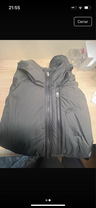 Chaqueta Nike Negra - Poco Uso