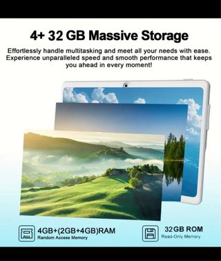 Tablet 7” Android 11 2GB+32GB Blanco NUEVO