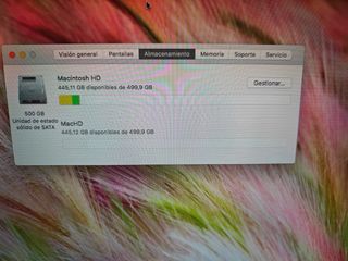 MacBook Pro 15" 8 gigas RAM 512 SSD