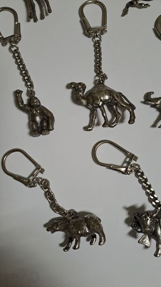 Llaveros de animales (8 unidades)