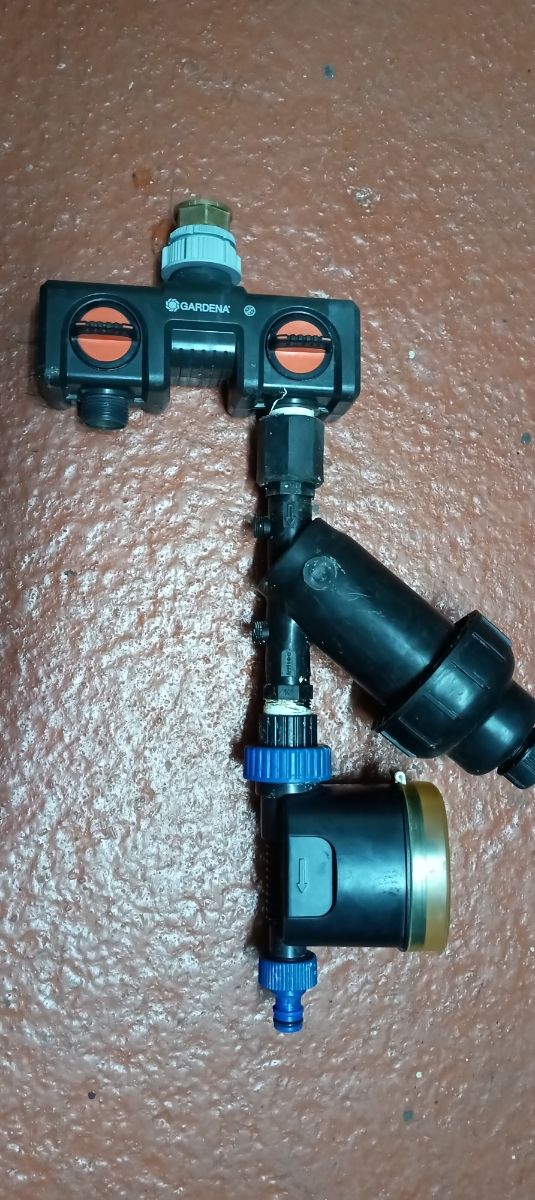 Temporizador Riego Gardena con Filtro