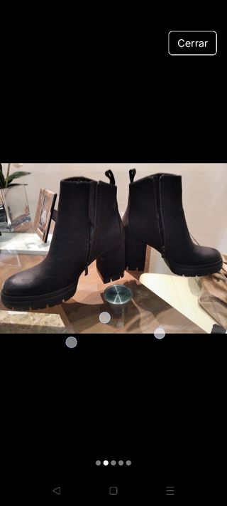 Botines Xti negros talla 37