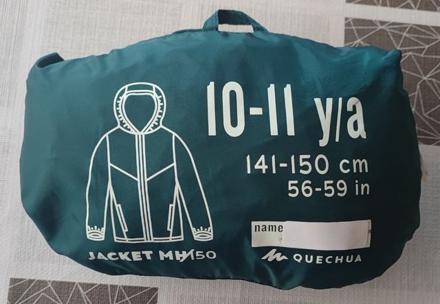 Chubasquero Quechua 10-11 años
Marca Decathlon