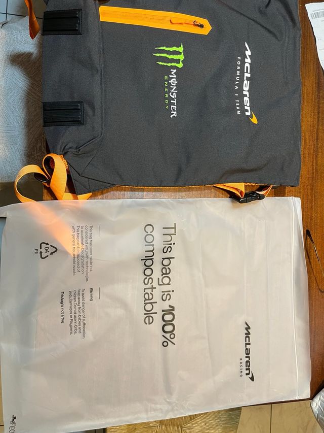 Zaino McLaren Formula 1 Team Monster Energy