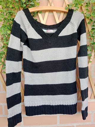 Jersey rayas Bershka M