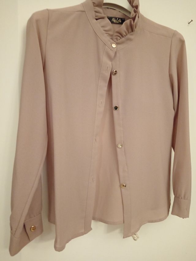 Camicetta Nolita Beige color cipria