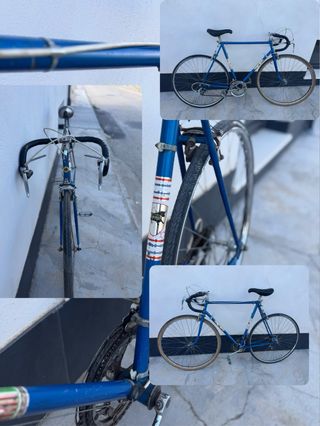 Bicicleta de carreras Torrot azul